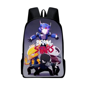 PLECAK SZKOLNY dla dzieci SZKOLA tornister ILUSTRACJE gra BRAWL STARS postacie D