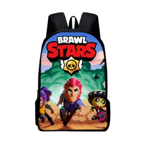 PLECAK SZKOLNY dla dzieci SZKOLA tornister ILUSTRACJE gra BRAWL STARS postacie D