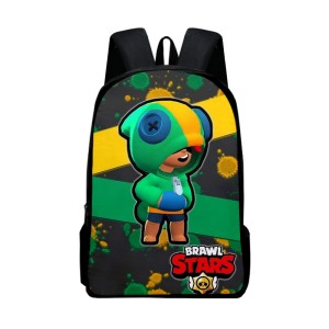 PLECAK SZKOLNY dla dzieci SZKOLA tornister ILUSTRACJE gra BRAWL STARS postacie D