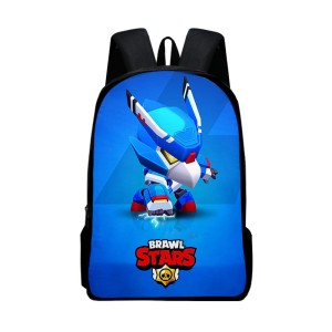 PLECAK SZKOLNY dla dzieci SZKOLA tornister ILUSTRACJE gra BRAWL STARS postacie D