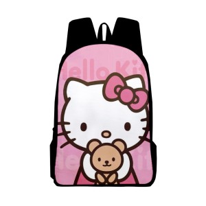 PLECAK SZKOLNY dla dzieci SZKOŁA tornister ILUSTRACJE bajka HELLO KITTY kot postacie D