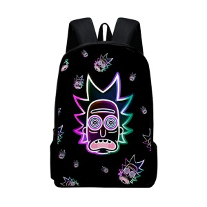 PLECAK SZKOLNY dla dzieci SZKOŁA tornister ILUSTRACJE bajka RICK and MORTY postacie D