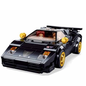 Samochód klocki klasyk + 2 figurki