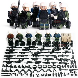 Figurki zestaw wojsko siły specjalne tajna grupa