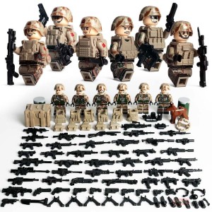 Figurki zestaw wojsko siły specjalne militaria pustynna burza