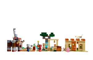 Zabawka klocki dla dzieci Minecraft wioska 862 