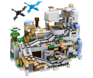 Zabawka dla dzieci klocki zestaw Minecraft jaskinia 1315
