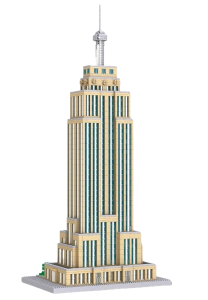 Klocki zabawka dla dzieci budowle świata model budynku Empire State Building 3819