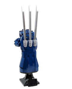 Zabawka klocki dla dzieci MARVEL rękawica Wolverine 596 