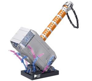 Zabawka klocki dla dzieci MARVEL młot Thora Mjolnir 975 