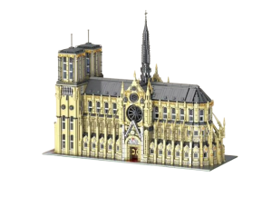 Klocki Notre Dame de Paris Zestaw Konstrukcyjny 8225 elementów Model Architektoniczny
