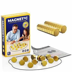Gra Magnetyczna Magnetic Chess – Magnetyczne Kamienie Logiczna Gra Rodzinna