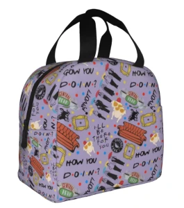 Torba Termiczna Friends Central Perk – Lunchbox Śniadaniówka Izolowana 22x20x13 cm