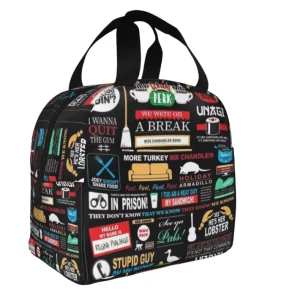 Torba Termiczna Friends Central Perk – Lunchbox Śniadaniówka Izolowana 22x20x13 cm
