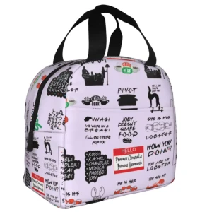 Torba Termiczna Friends Central Perk – Lunchbox Śniadaniówka Izolowana 22x20x13 cm