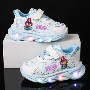 Buty LED Świecące dla Dzieci – Adidasy Anime K-Pop Demon Hunters – Sportowe Tenisówki