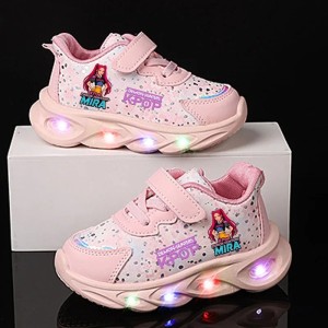 Buty LED Świecące dla Dzieci – Adidasy Anime K-Pop Demon Hunters – Sportowe Tenisówki