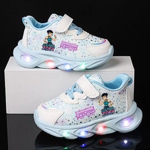 Buty LED Świecące dla Dzieci – Adidasy Anime K-Pop Demon Hunters – Sportowe Tenisówki