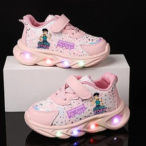 Buty LED Świecące dla Dzieci – Adidasy Anime K-Pop Demon Hunters – Sportowe Tenisówki