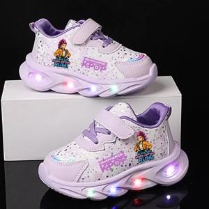 Buty LED Świecące dla Dzieci – Adidasy Anime K-Pop Demon Hunters – Sportowe Tenisówki