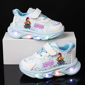 Buty LED Świecące dla Dzieci – Adidasy Anime K-Pop Demon Hunters – Sportowe Tenisówki