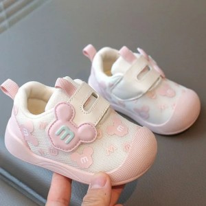 Pierwsze Buty do Nauki Chodzenia Myszka Mickie – Sneakersy Niemowlęce, Rozmiary 15-25