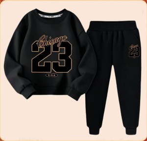 Komplet Dresowy Chłopięcy Chicago 23 – Bluza i Spodnie – Zestaw 90-150 cm 