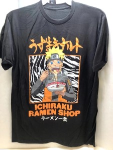 Koszulka Dziecięca Naruto Ichiraku Ramen Shop – Bawełna T-shirt Anime 3D 90-160 