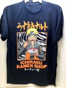 Koszulka Dziecięca Naruto Ichiraku Ramen Shop – Bawełna T-shirt Anime 3D 90-160