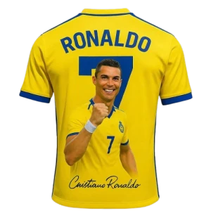 Koszulka Piłkarska dla Dzieci Cristiano Ronaldo 7 – T-shirt Sportowy z Nadrukiem 3D CR7