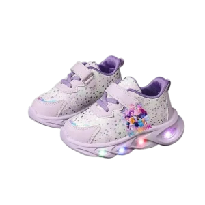 Świecące Buty LED Huntrix dla Dziewczynki Sneakersy z Postaciami Demon Hunters Rozmiary 21-30