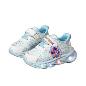 Świecące Buty LED Huntrix dla Dziewczynki Sneakersy z Postaciami Demon Hunters Rozmiary 21-30