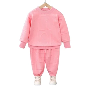 Bawełniany Dres Dziecięcy Unisex – Komplet Bluza i Spodnie 