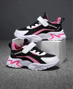 Lekkie Buty Sportowe dla Dziewcząt Oddychające Sneakersy do Biegania