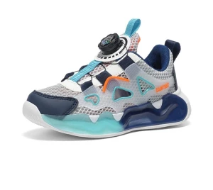 Buty sportowe chłopięce sneakersy na pokrętło – lekkie oddychające trampki dziecięce EVA 28-39