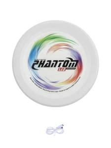 Świecący Dysk Frisbee LED – Dysk Latający z Podświetleniem RGB, Ładowanie USB rozmiar 22,5cm