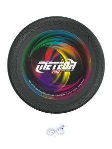 Profesjonalny Dysk Frisbee LED Świecący Dysk Latający RGB, Ładowanie USB, Rozmiar 27 cm