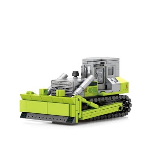 Klocki TECHNIC dla dzieci CITY pojazd budowlany SPYCHACZ budowa