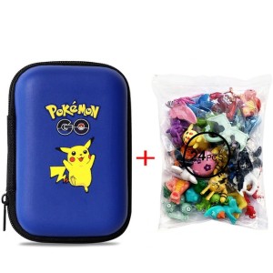 Etui Pokemon + mini figurki 24 szt 