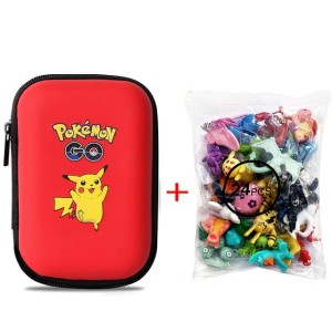 Etui Pokemon + mini figurki 24 szt  
