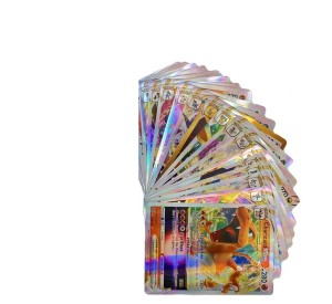 ZESTAW karty POKEMON dla DZIECI kolekcjonerskie 120 szt.